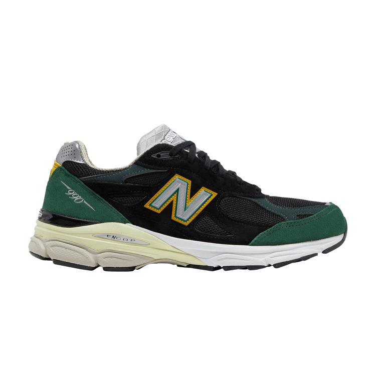 New Balance Мужские кроссовки 990v3 Made In USA 'Черный Зеленый'