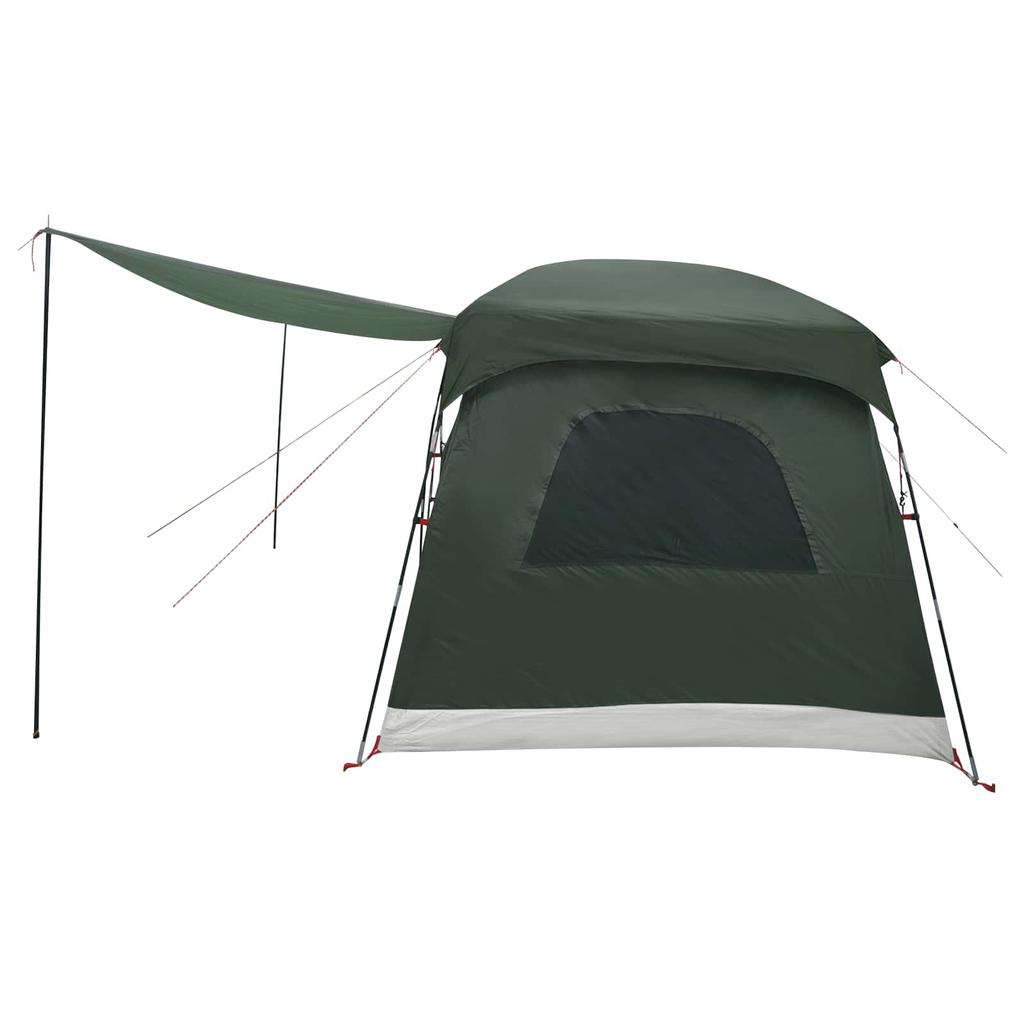 Family Tent with Roof Olive Green 380 x 260 x 190 cm Polyester