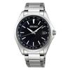 Часы Seiko Seiko Selection Титановые Солнечные Радиоуправляемые Мировое Время SBTM291 Серебристый/Черный 1 шт.