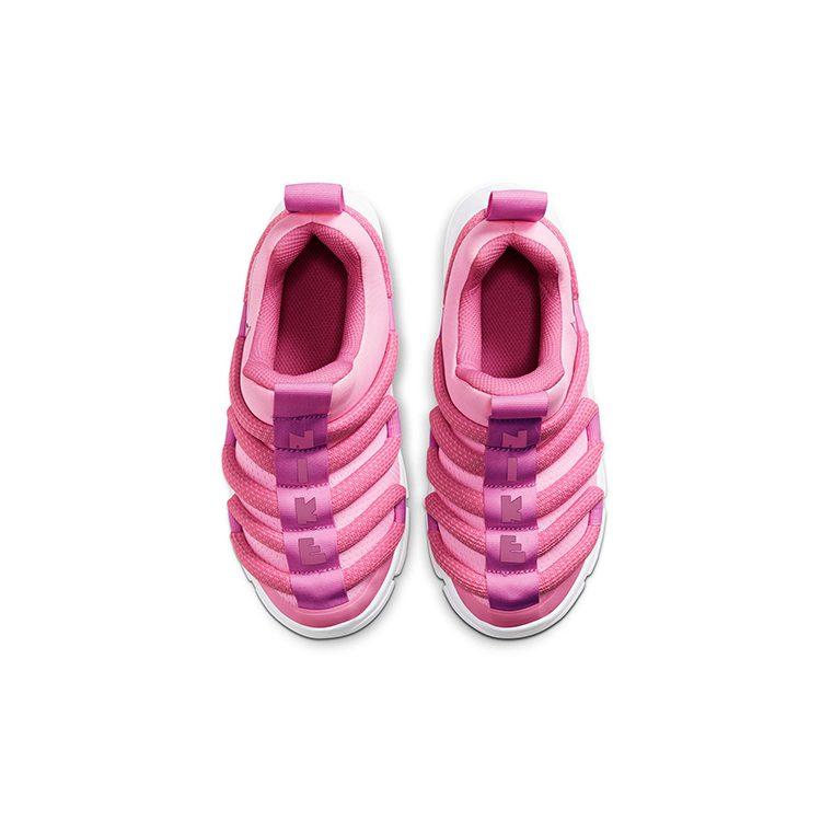 Nike Новичок Гусеница Классические Нескользящие и Дышащие Поддерживающие Низкие Детские Повседневные Кроссовки Розовые AQ9661-605