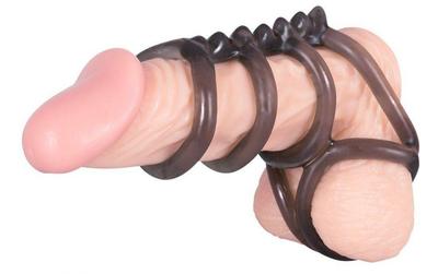 Double Penis and Ball Ring