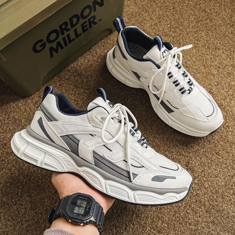 2024 Новая весна и осень дышащая сетчатая мужская обувь удобная повседневная спортивная мода белые туфли кроссовки Tenis Masculino