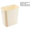Bathroom Gap Trash Can Uncovered Narrow Plastic Waste Basket with Fixed Hole Space Saving Slim Garbage Can for Bedroom Kitchen Living Room Office