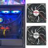 5V/12V/24V Вентилятор для ПК/маршрутизатора 120 мм Охлаждающий вентилятор Бесщеточный Портативный Охлаждающий вентилятор Замена для корпуса ПК Шкафа Электронный