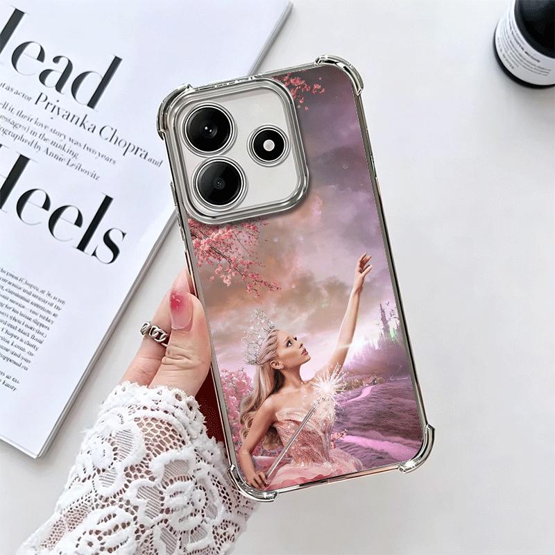 A-Ариана Г-Гранде Покрытие Чехол для Телефона Для Xiaomi Redmi Note 14 15 Pro Plus 13 12 11 11S 11T 10 9S 9 5G Противоударный Подушка Безопасности Чехол