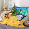 Zig & Sharko Theme Printed Blanket - Perfect for Couch, Bed, Travel & Outdoor Use | Machine Washable, Cozy & Durable.