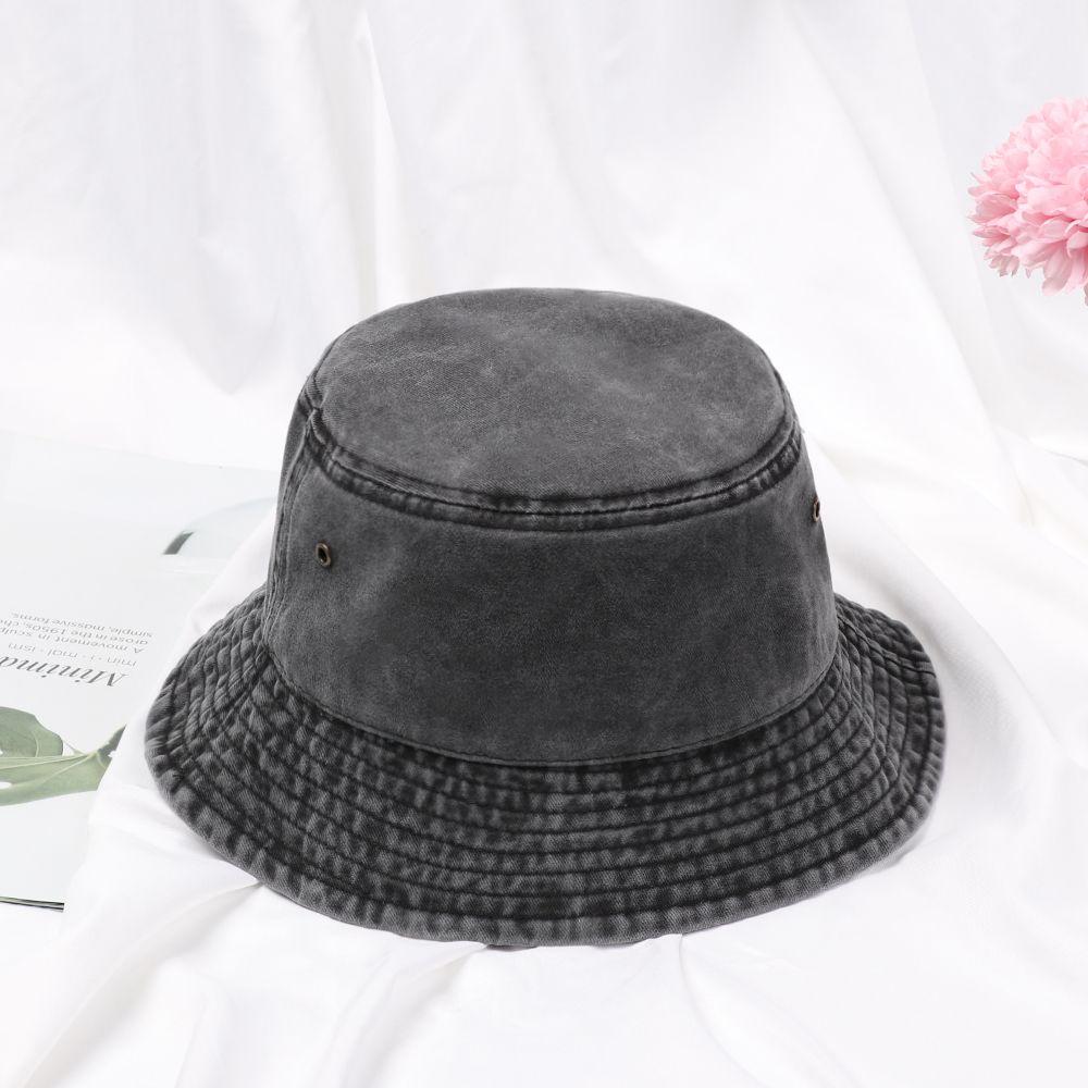 Fashion Women Men Casual Cotton Sun Hat Fisherman Cap Bucket Hat Foldable