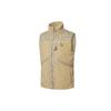 Paisley Woven Sherpa Vest Men Vest Khaki 534977-12