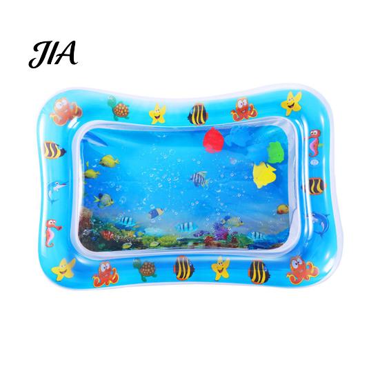 BPA-free Water Activity Center Inflatable Splash Pad for Toddlers, Thickened PVC Outdoor Sprinkler Play Sensory Stimulation Toy Babies Mat Babies,