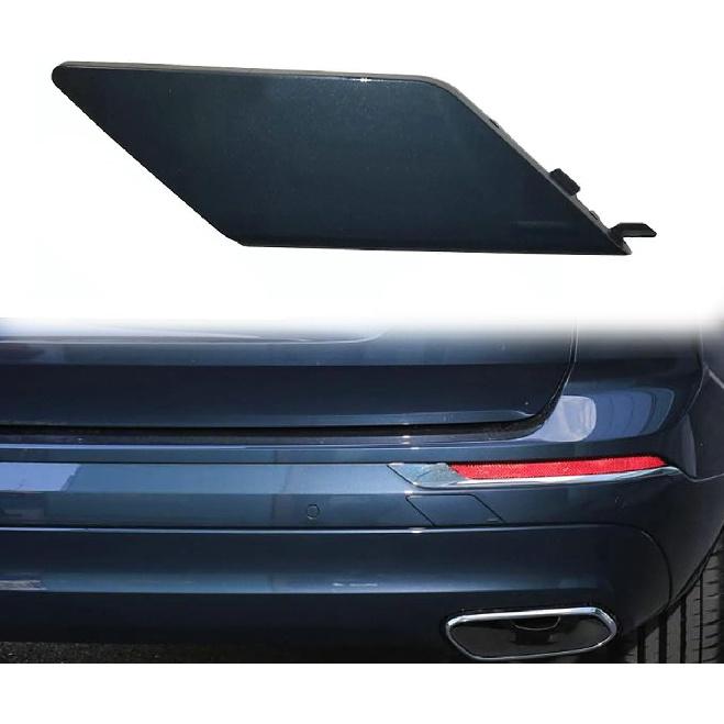 Denim Blue Rear Bumper Tow Hook Hole Eye Cover for VOLVO XC60 2018 2019 2020 2021 2022 2023 Trailer Lid Towing Cap 31449210 39849034 31455179