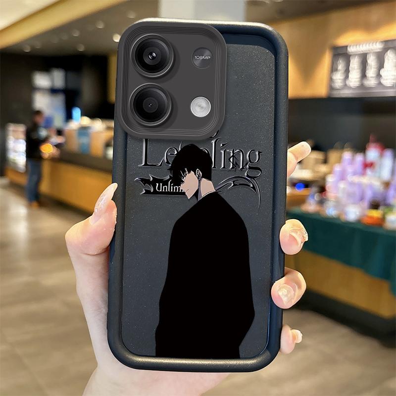Аниме S-Solo Levelings Чехол из ТПУ для телефона Redmi Note 13 12 Pro Plus 5G Note 13 12 11 10 9 Pro 12C 10C 9C A2 A1 Ударопрочный чехол