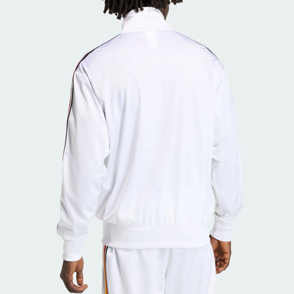 adidas Originals Firebird Тренировочный топ Adicolor Спортивный Повседневный Свободный В полоску С воротником-стойкой С длинным рукавом Куртка Мужские куртки KD3844