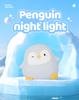 Cartoon Penguin Silicone Lamp Rechargeable LED Night Light Two-level Dimming Timer Off Sleep Light for Room Decoration