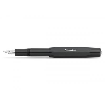 Перьевая ручка Kaweco M Medium Skyline Sports SSFP-BK Black Regular Import Product Размер корпуса: 106ммx14ммКартриджная перьевая ручка10г