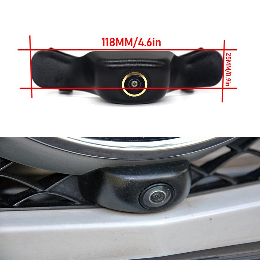 Car Front View Camera For Mercedes Benz GLC X253 C253 GlC250 GlC300 43 2016~2020 HD AHD Night Vision Waterproof Parking LOGO