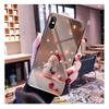 Glass phone case For iPhone 17 Pro Max Air 17 16 15 14 13 Pro Max 15 16 Pro 15Plus Snowman Christmas