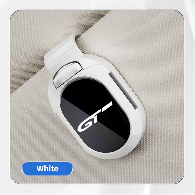 Sunglasses Holder Clamp Car Sun Visor For Peugeot GT GTline 3008 308 T9 208 508 2008 Rifter 5008 207 206 408 108 4008 Accessorie
