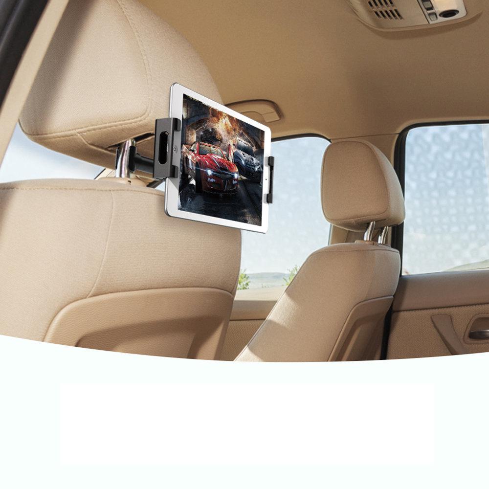 Ugreen Universal Car Headrest Mount Holder for Phones & Tablets - Model LP160, Black