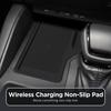 Center Console Wireless Charging Protective Mat Wear Resistant Non-Slip Design Waterproof Center Console Liner Pad for Toyota Prado 2024-2025