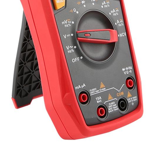 UT61B+ Digital Multimeter LCD Display Accurate Measurement Flame-Retardant ABS True RMS Voltage Current NCV Measuring Meter for Household Appliances