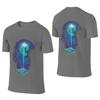 Living Water Drapey Reversible Tshirt Niche Personality Thin For Summer Short Sleeve