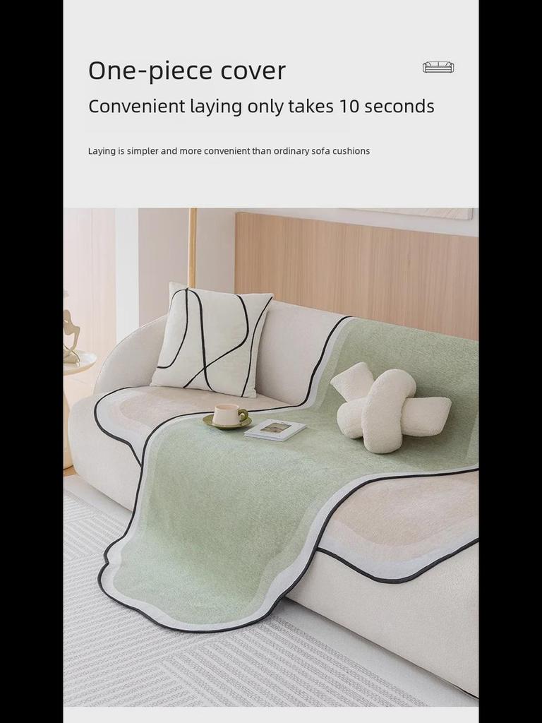 All-Season Non-Slip Irregular Shaped Sofa Cushions: New Style High-Grade Leather Cover