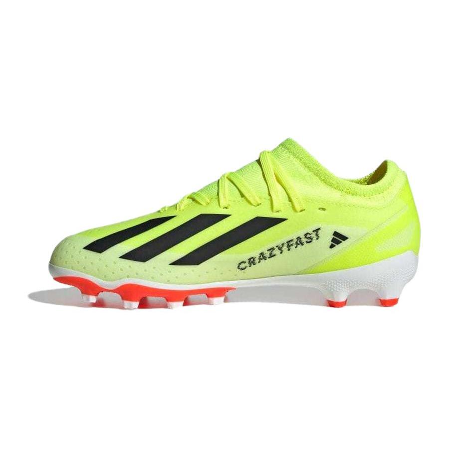 adidas X CRAZYFAST LEAGUE Устойчивые к истиранию Низкие Футбольные Бутсы Желтые Детские IF0683