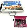Massage Stone Warmer Set Improve Circulation Electric Spa Hot Stones with Aluminum Box