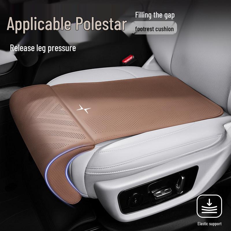 Подушка-подставка для ног для автомобилей Polestar 1/2/3/4/6, для передних/задних сидений, водителя/пассажира