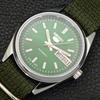 VINTAGE REFURBISHED SEIKO 5 AUTOMATIC JAPAN MENS GREEN DIAL WATCH A440611-9 Sk-a440611-1