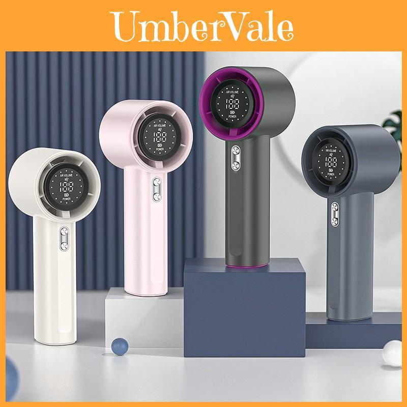 Southeast Asia Bestselling S001 Handheld Highspeed Fan With 100speed Settings And Usb Power