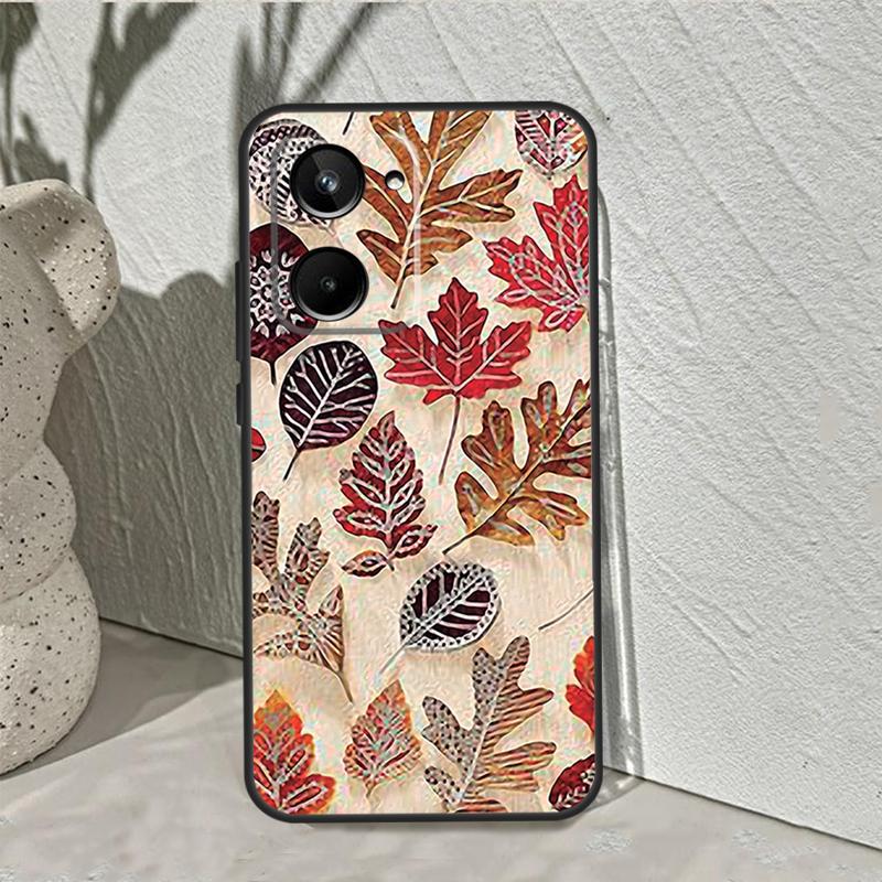 COLOURFUL AUTUMN LEAVES For Realme GT7 Pro GT6 C67 C65 C63 C61 C55 C53 C51 C35 C71 C75 10 11 12 13 14 Pro Plus Case