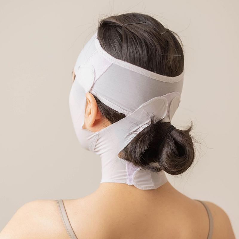 3D многоразовая дышащая красивая женская маска для похудения против морщин, V-образный формирователь, подтяжка лица, маска для сна