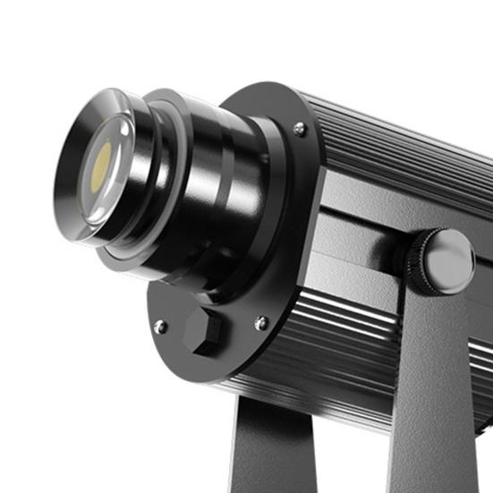 50W LED Logo GOBO Projector Light IP67 Waterproof Advertising Light with Remote Control Rotational Welcome Sign Projector