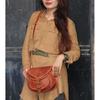 Large Hobo Purse Women Vintage Brown Leather Messenger Cross Body Bag Handmade