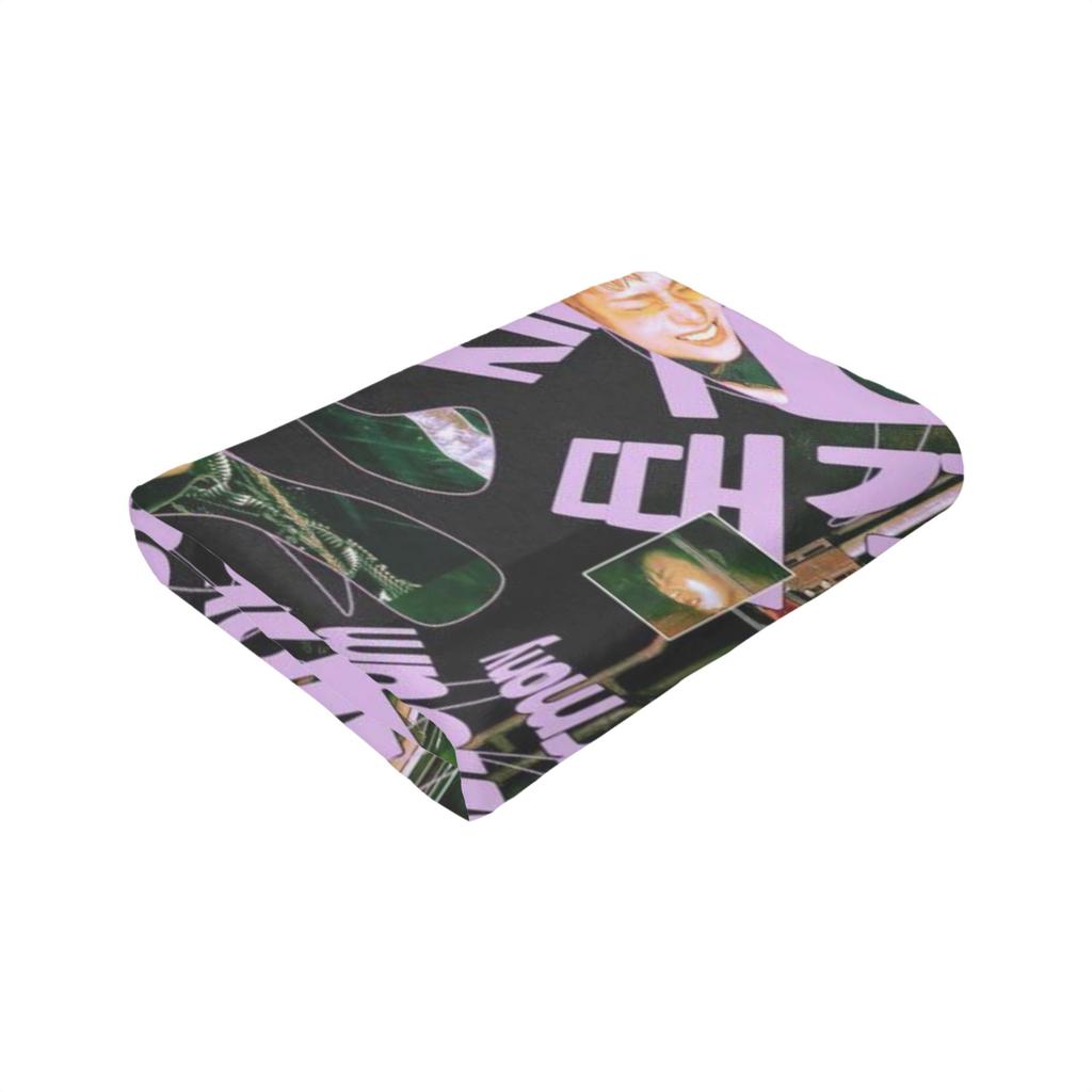Super Soft DUH! P1Harmony Kpop Music Album Throw Blanket Premium Fleece Flannel Bed Blanket Cozy Warm Blankets All Season Use