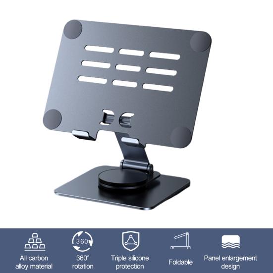 Универсальный держатель для планшета, прочный, вращающийся на 360 градусов, устойчивый к нагрузкам, настольная подставка, держатель для док-станции