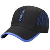 Sun CZA490 [White Fang] Hat, Cap, Mesh, Sports, Outdoor, Quick-Drying, Lightweight, Protection, Men's, Women's, (Black Blue)