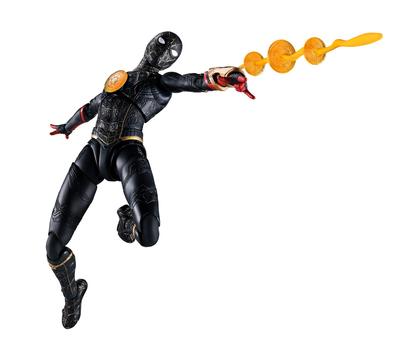 TAMASHII NATIONS Gold No Way 150 мм окрашенная подвижная фигурка SHFiguarts Spider-Man [черный и костюм] (Дом Человека-Паука) приблизительно. АБС и ПВХ