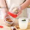 Portable Breakfast Oatmeal Cereal Nut Yogurt Salad Cup with Fork Spoon Double Layer Large Capacity Soy Milk Cup Household Supplies