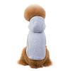 Autumn and winter new pet clothes fleece solid color dog sweater teddy small and medium dog clothes