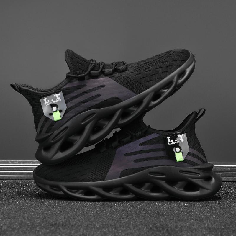 Yrzl Athletic Training Shoes For Men Lightweight Breathable Casual Non Slip Outdoor Walking Shoes Mens Athletic Training Shoes