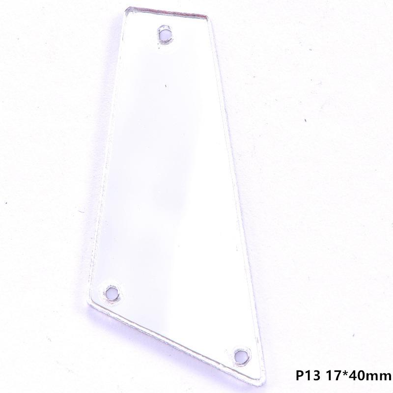 Акриловая ручная шовная дрель, зеркало специальной формы с плоским дном, сделай сам, украшение одежды, ювелирные изделия, зеркальные аксессуары, шовная дрель