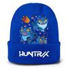 Kids Boys Girls Demon Hunters Rumi Zoey Mira Derpy Printed Knitted Hat Thread Velvet Cap Autumn Winter Warm Knitted Hat