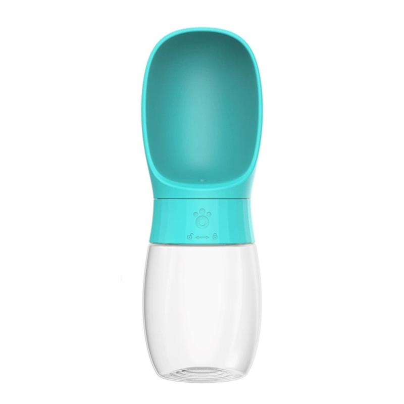 Portable Dog Water Bottle Leak Proof Non-Spill 100ml Pet Drinking Cup for Small Medium Dogs Outdoor Hiking Travel