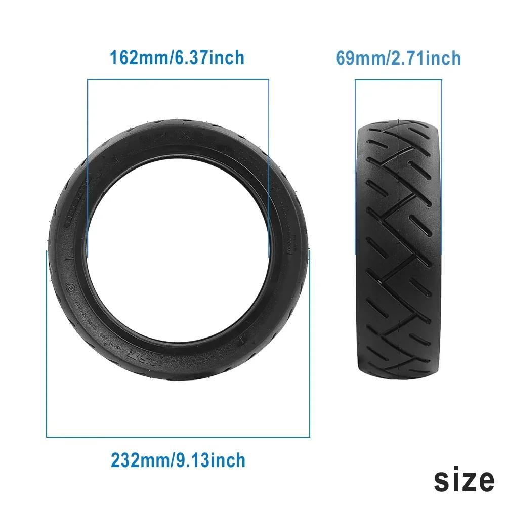 250x64 Vacuum Self-repairing 10 Inch Tyre For Xiaomi 4 Ultra Electric Scooter with Gule Self Healing City Road Tires Part
