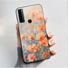 Для чехла TCL 20 SE 20SE Силиконовый Цветок нарисованный ТПУ Черный Funda для чехла TCL 20 SE TCL20SE TCL20 SE Защитный Coque etui Чехол