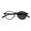 KOCOLIOR New Rubber Titanium Anti Blue Light Reading Glasses Customized Optical Round Frame Presbyopia Glasses for Men and Women