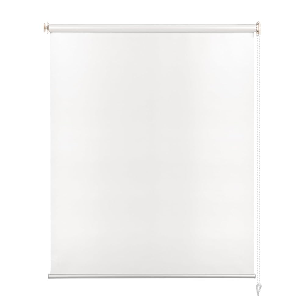 OCTOHOME Roller Blind, Tension Rod Type, Waterproof, Grade 1 Blackout, Chain Operated, No Drilling