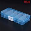 Plastic 10 Slots Adjustable Jewelry Storage Box Case Craft Organizer Beads